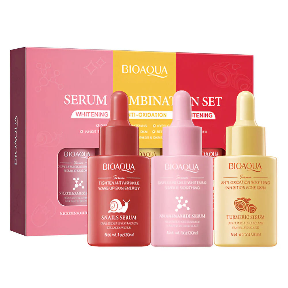 KIT BIOAQUA 3 SERUM NICOTINAMIDA