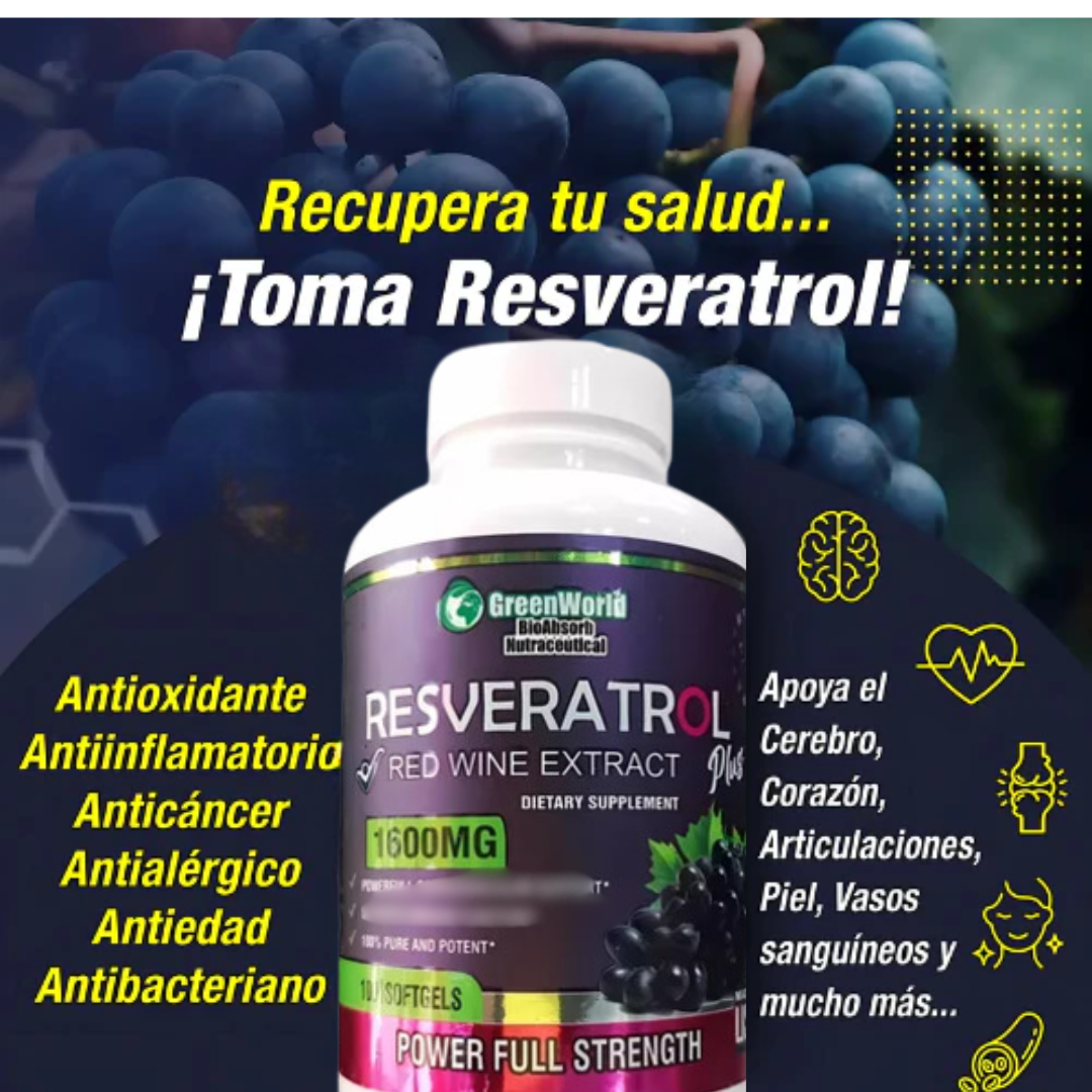 Resveratrol Vitality+ OFERTA 2X1