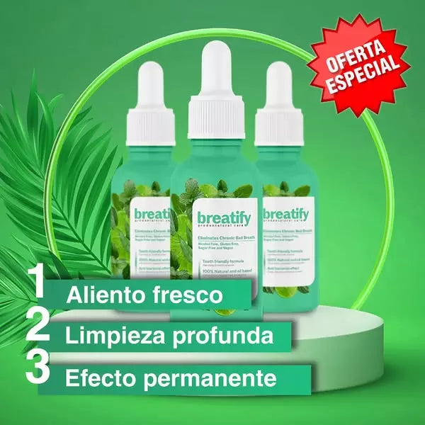 Enjuague Bucal Breatify Fresh