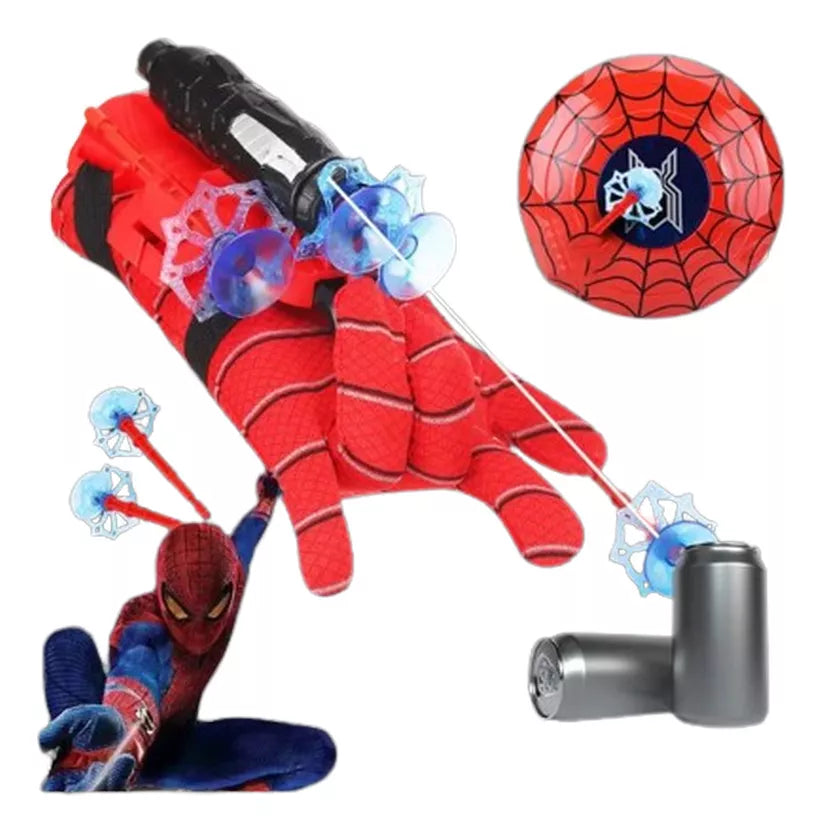 Guante Spiderman Lanzador Con Dardos