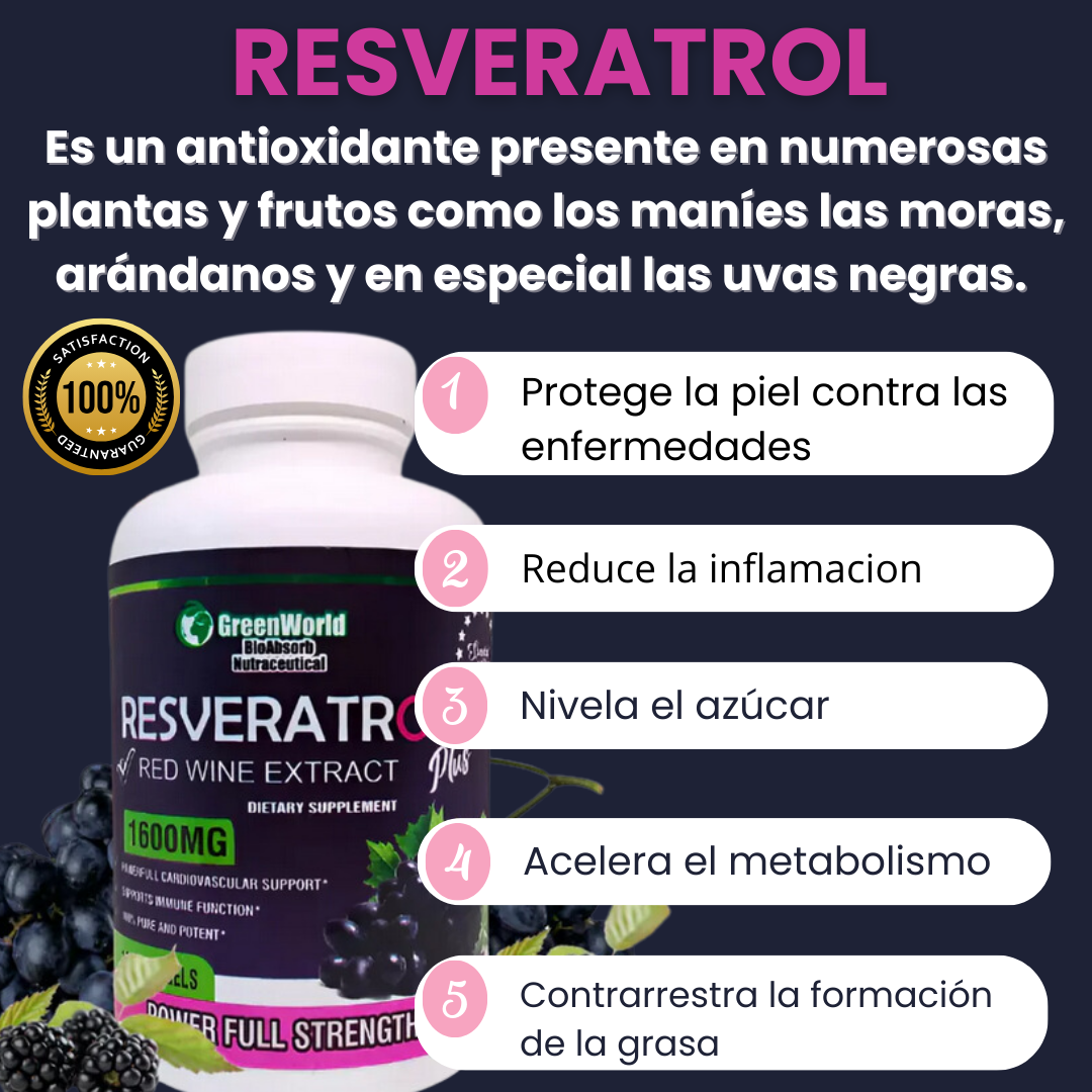 Resveratrol Vitality+ OFERTA 2X1